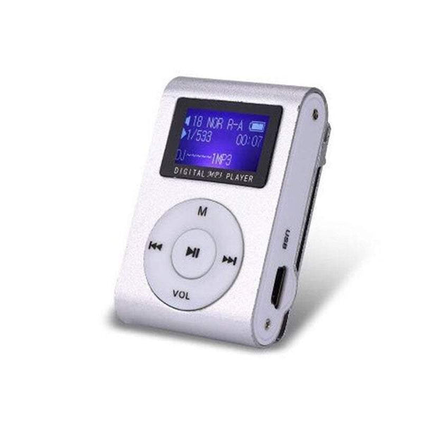 Mp3 Players Portable Lossless Sound Quality Music With Screen Clip Card Metal Iron For Students Gift / Sports Walkman Ipods & Mp3 Players