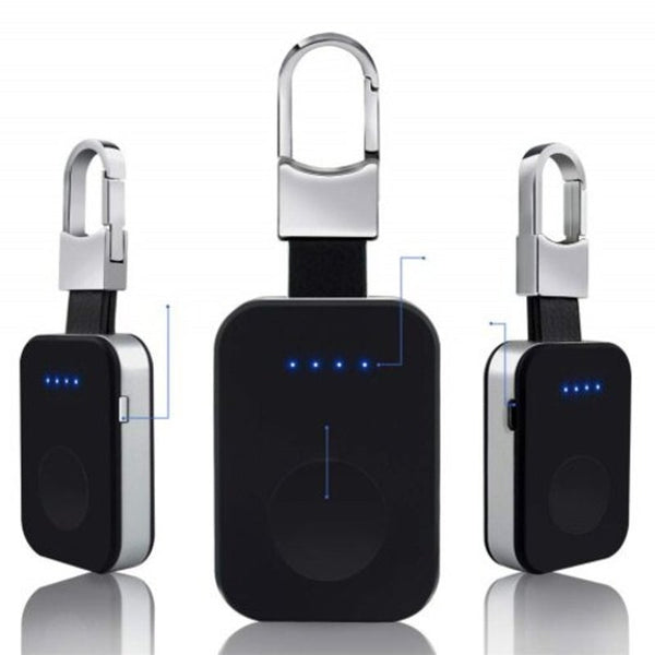 Mag Netic Wireless Usb Charger 950Mah For Apple Watch Series 4 / 3 2 1 Black Chargers & Docking Stations