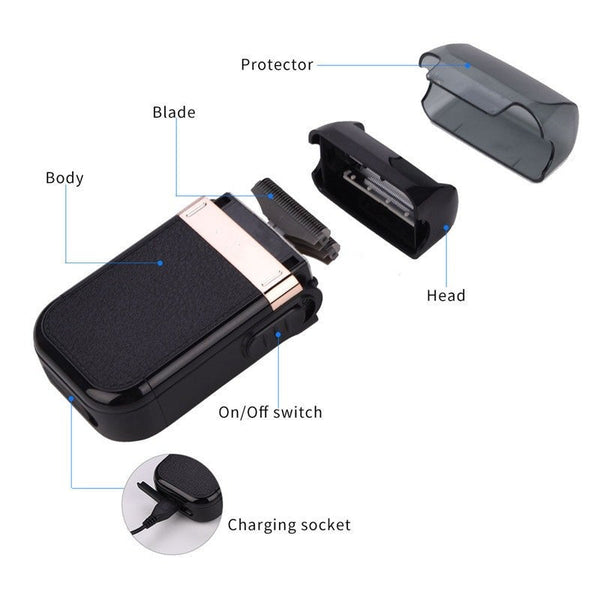 Electric Shaver Rechargeable Razor Foil Beard Trimmer Face Men's Shavers