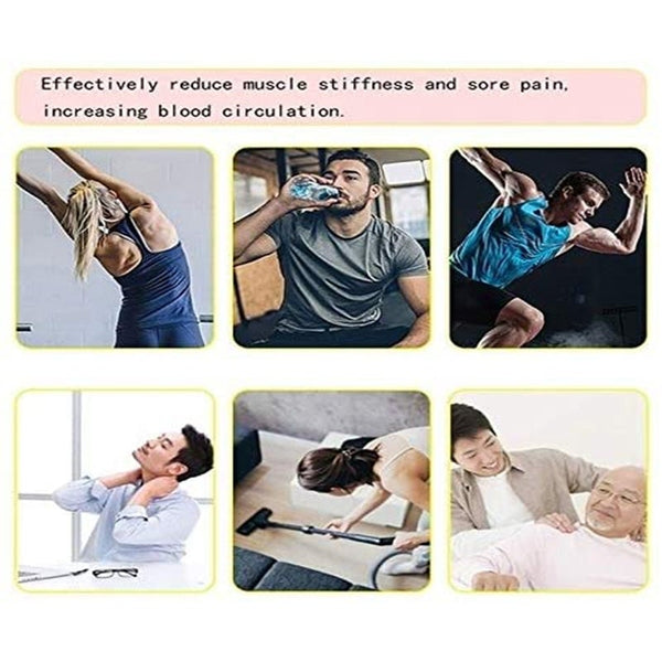 Massage Device Helps Relieve Muscle Soreness And Stiffness Gun Deep Tissue Percussion Red Massagers