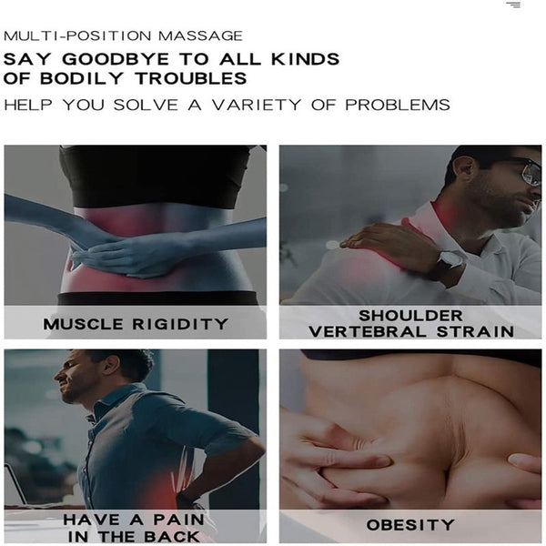 Massage Device Helps Relieve Muscle Soreness And Stiffness Gun Deep Tissue Percussion Red Massagers