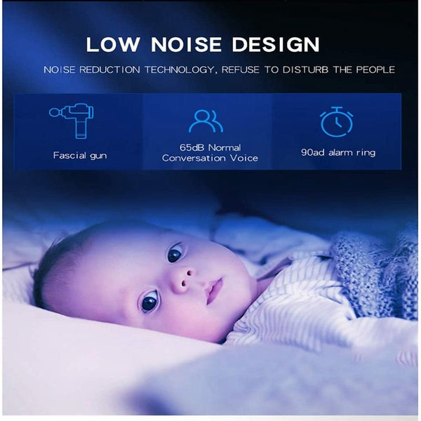 Massage Device Helps Relieve Muscle Soreness And Stiffness Gun Deep Tissue Percussion Red Massagers