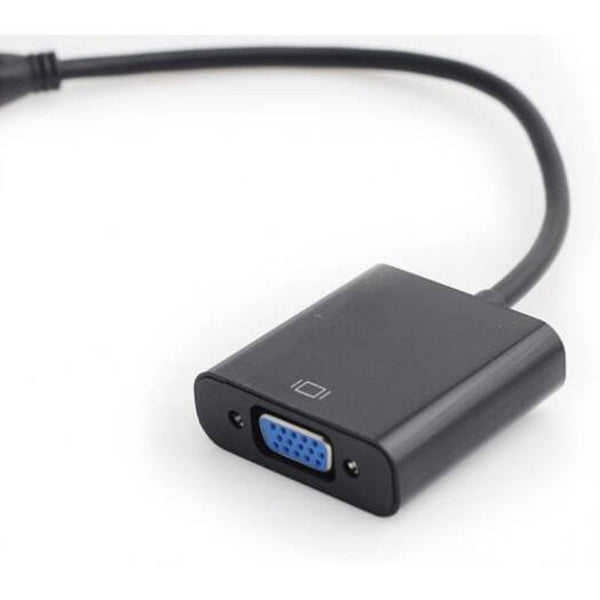Micro Hdmi To Vga Adapter Black Monitor/Av Cables & Adapters