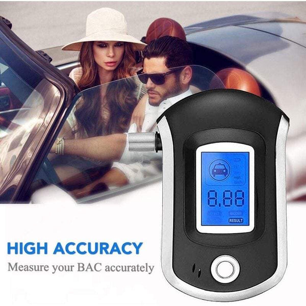 Breathalysers Portable Mini Alcohol Tester With Digital Lcd Display Electronic Breathalysers