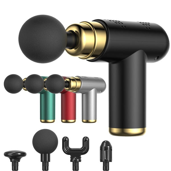 Massagers Portable Mini Massage Gun Pistol Facial Massager For Body Neck Deep Tissue Muscle Relaxation Gout Pain Relief