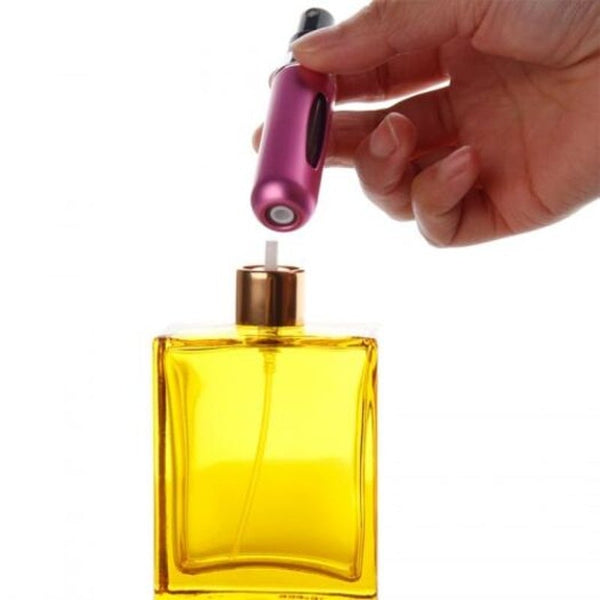 Portable Mini Perfume Spray Bottle Black