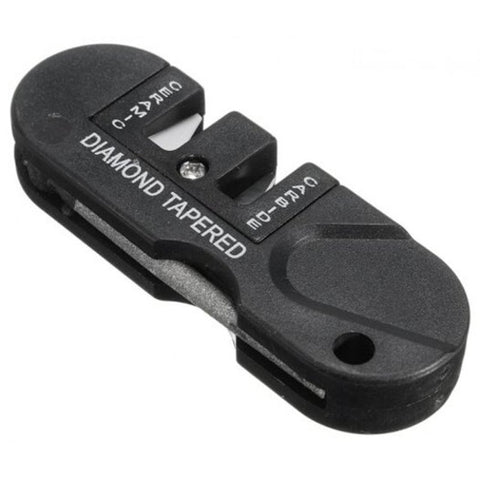 Portable Mini Pocket Sharpener Black