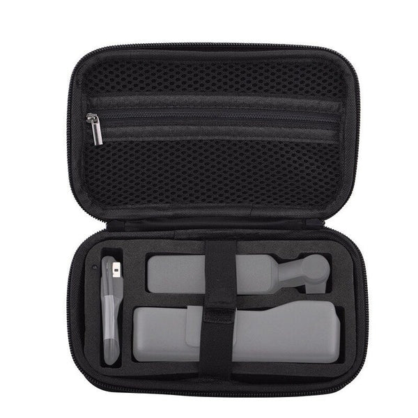 Mini Storage Box Carrying Case Eva Handbag Pouch Protector Travel Bag Splash Proof For Dji Osmo Pocket Handheld Gimbal Accessories Black Camera Cases