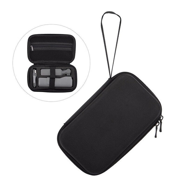 Mini Storage Box Carrying Case Eva Handbag Pouch Protector Travel Bag Splash Proof For Dji Osmo Pocket Handheld Gimbal Accessories Black Camera Cases