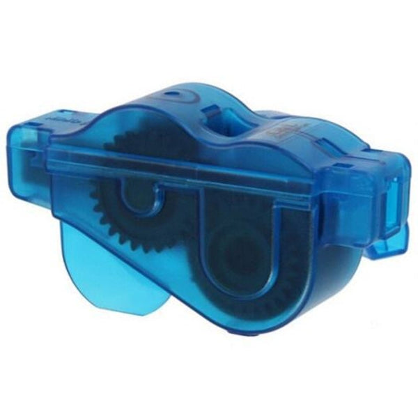 Portable Mountain Bike Chain Cleaner With Brush Windows Blue