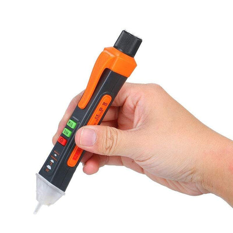 Generators Power Portable Non Contact Ac Voltage Tester Pen Shaped Valert Detector With Sound And Light Alarm Led Flashlight