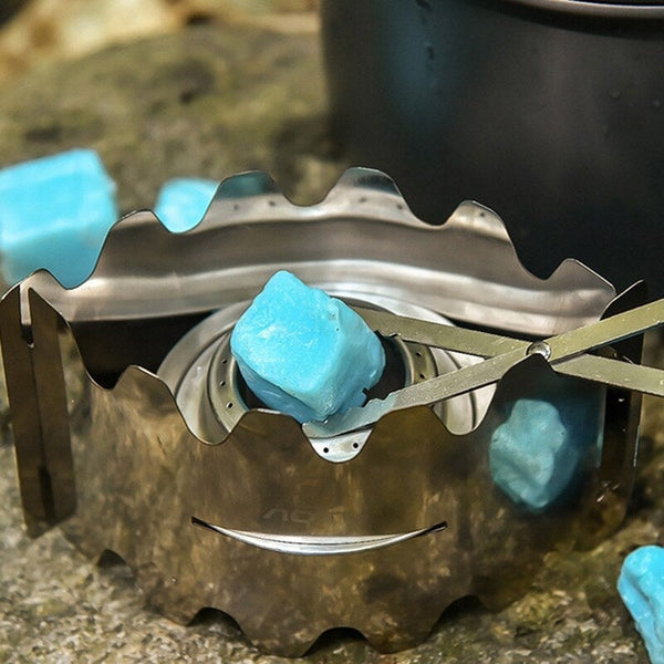 Outdoor Alcohol Stove With Windproof Plate Windscreen Shield Stand For Camping Hiking Backpacking Camping Stoves