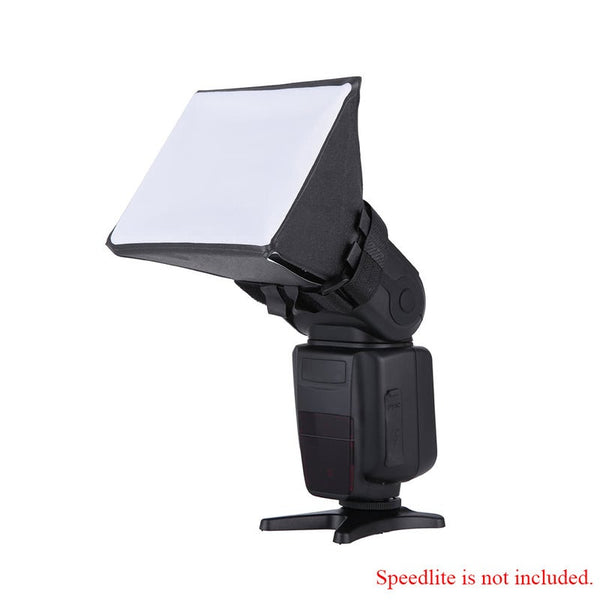 Photography Flash Diffuser Mini Softbox Kit For Canon Eos Nikon Pentax Sony Sigma Dslr Speedlite Flash Diffusers