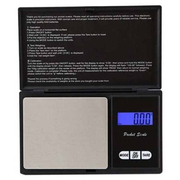 Precision Electronic Scale Black 300G / 0.01G Scales