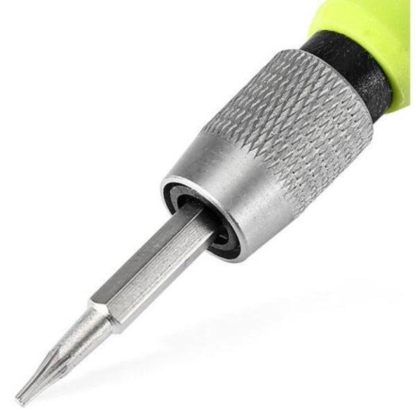 Screwdriver Kit Electronic Repairing Tool Set 9Pcs Silver Gray Screwdrivers & Nutdrivers