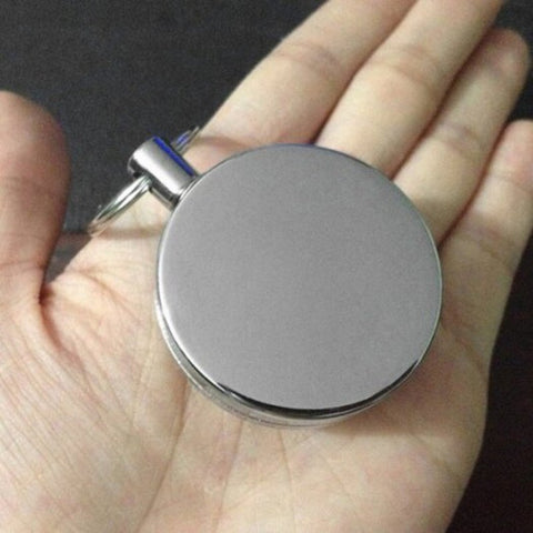 Portable Size Anti Lost Security Keychain Platinum