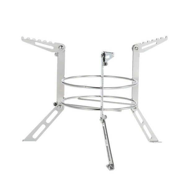 Stainless Steel Outdoor Camping Alcohol Stove Stand Cooking Rack Camping Stoves