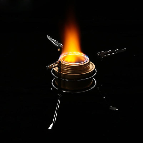 Stainless Steel Outdoor Camping Alcohol Stove Stand Cooking Rack Camping Stoves