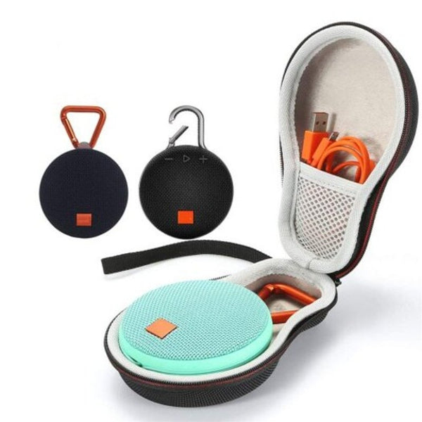 Storage Box Hard Case For Jbl Clip2 / 3 Bluetooth Sound Black Cases Covers & Skins