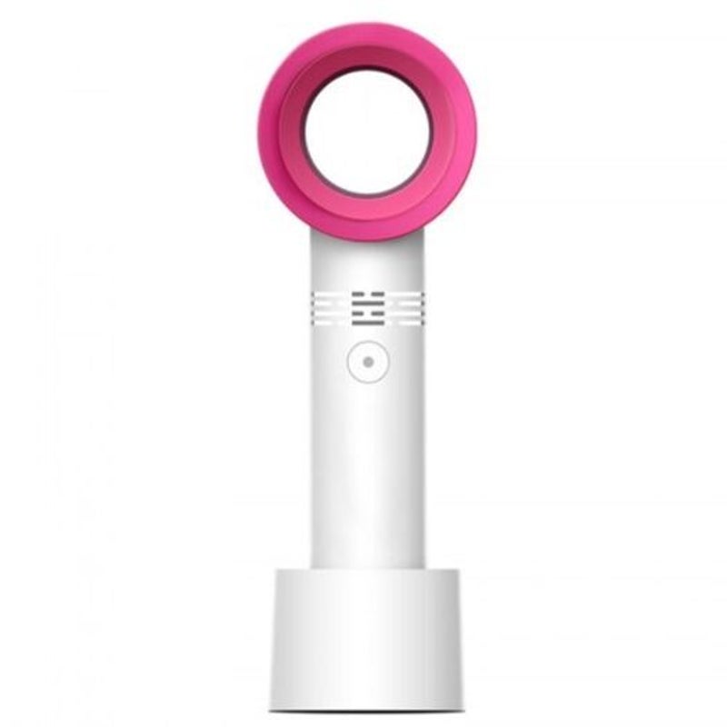 Vaneless Handheld Rechargeable Fan White Portable Fans