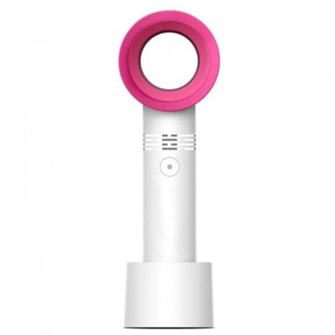 Vaneless Handheld Rechargeable Fan White Portable Fans