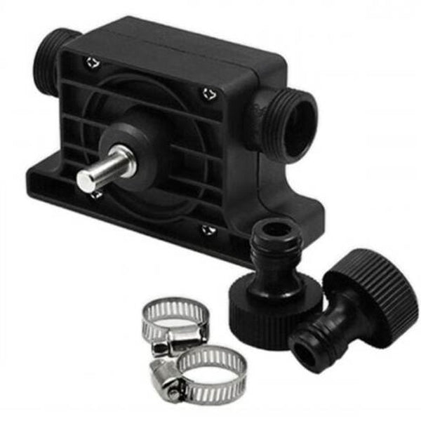 Water Suction Pump Electric Drill Driving Large Flow Micro Pumping Tool Black Other Pump Parts & Accessories
