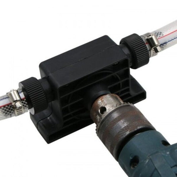 Water Suction Pump Electric Drill Driving Large Flow Micro Pumping Tool Black Other Pump Parts & Accessories