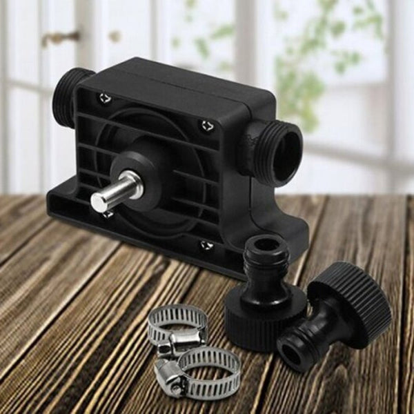 Water Suction Pump Electric Drill Driving Large Flow Micro Pumping Tool Black Other Pump Parts & Accessories