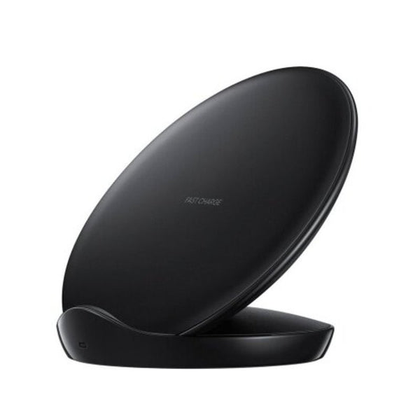 Portable Wireless Charger Qi With Fan Charging Seat For Samsung S9 Black