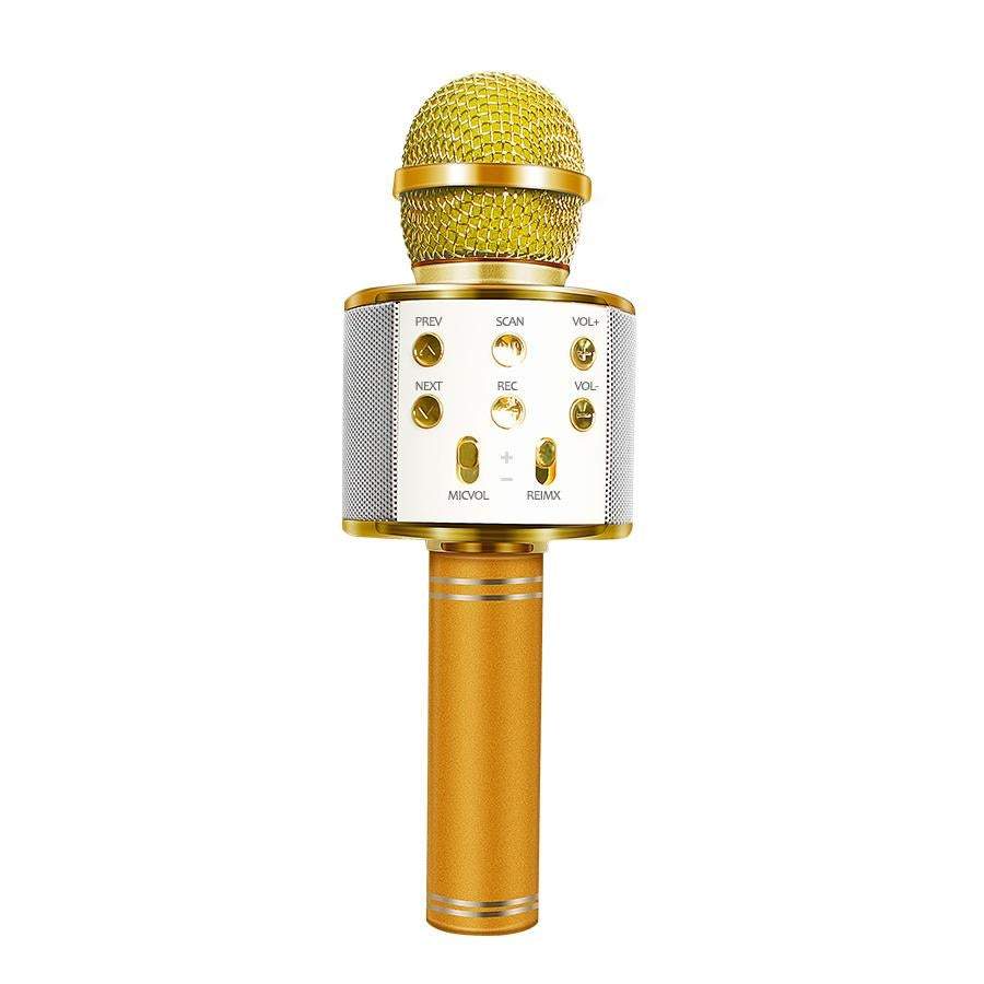 Handheld Studio Microphones Colourful Portable Wireless Karaoke Karaoke Microphones
