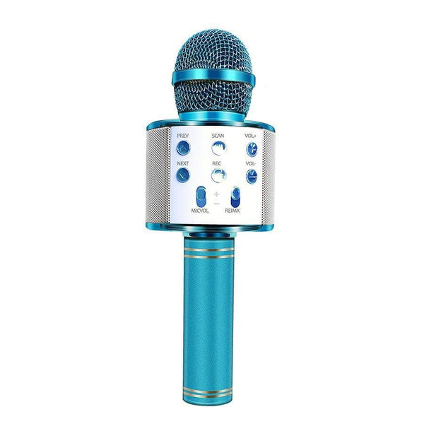 Handheld Studio Microphones Colourful Portable Wireless Karaoke Karaoke Microphones