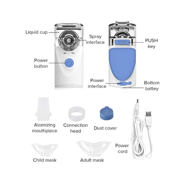 Portable Cool Mist Humidifier Machine Professional Ultrasonic Vaporizer For Kids Adults