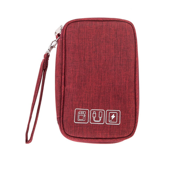 Digital Storage Bag Organiser For Usb Gear Cables Wires Charger Power Battery Bank Phone Cable Ties & Organisers