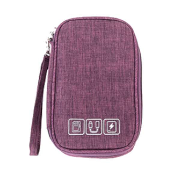 Digital Storage Bag Organiser For Usb Gear Cables Wires Charger Power Battery Bank Phone Cable Ties & Organisers