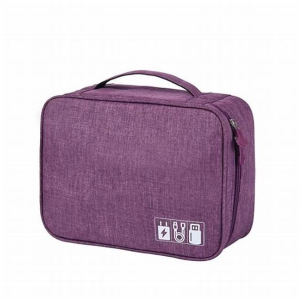 Digital Storage Bag Organiser For Usb Gear Cables Wires Charger Power Battery Bank Phone Cable Ties & Organisers