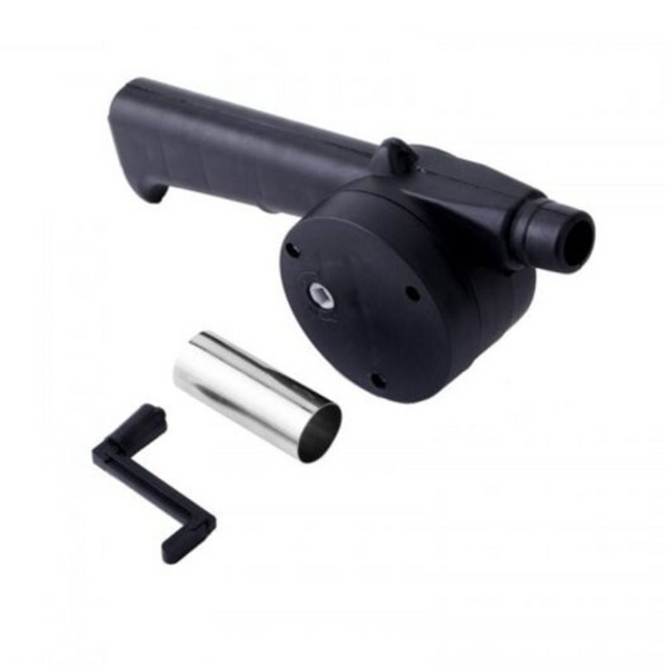 Manual Air Blower Barbecue Tool Black Barbecue Tools