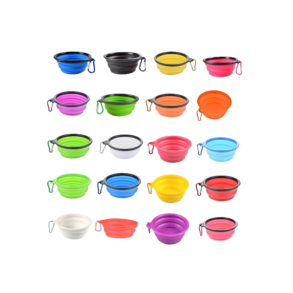 Pet Silicone Bowl Dishes Feeders & Fountains