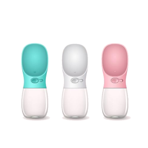 Pet Water Bottle | Travel Dog Drink Bowl In Three Colours Dishes Feeders & Fountains