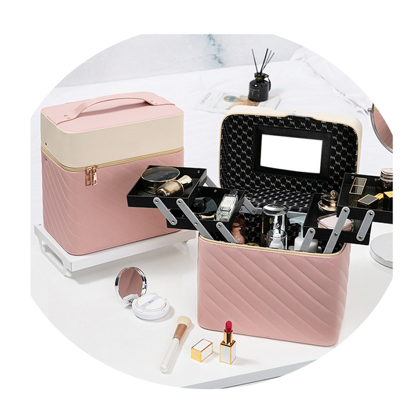 Portable Case Cosmetics And Jewelry Storage Box Nail Beauty