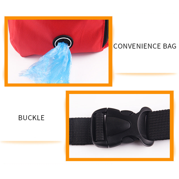 Dog Snack Bag Pet Training Accessories Treat Bags