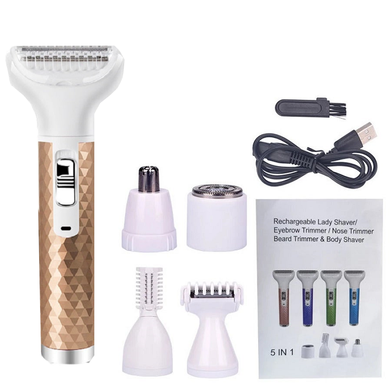 Electric Razor For Women Body Nose Hair Trimmer Face Shavers Eyebrow Clippers & Trimmers