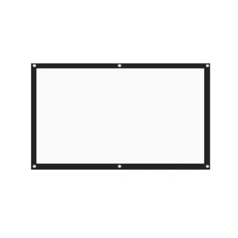 Portable Foldable Projector Screen 169 Home Cinema Outdoor Projection Hd
