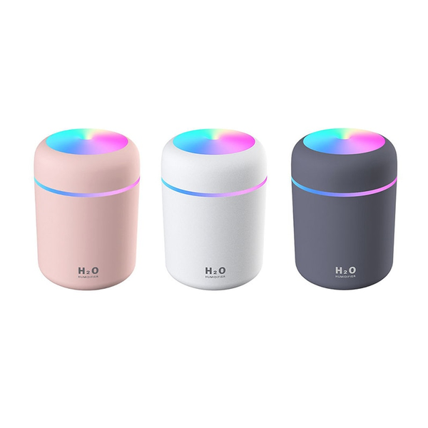 H2o Ultrasonic Air Humidifier Essential Oils Romantic Night Light Humidifiers