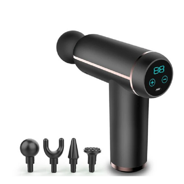 Massagers Portable Lcd Massage Gun Body Neck Back Electric Percussion Massager Deep Tissue