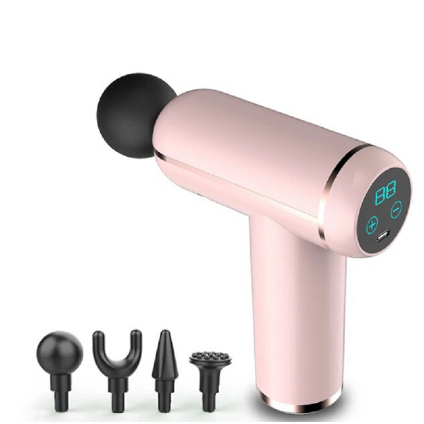 Massagers Portable Lcd Massage Gun Body Neck Back Electric Percussion Massager Deep Tissue