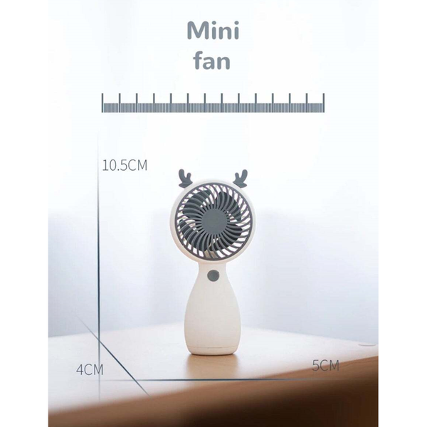 Mini Fan Usb Charging Handheld Cartoon For Outdoor Creative Cute Portable Fans