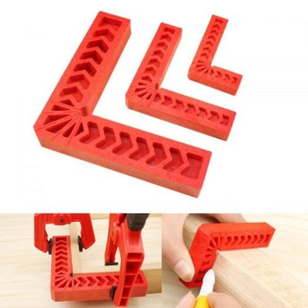 Positioning Right Angle Clamp Woodworking Carpenter Tool Red 3 Inch Clamps & Vices