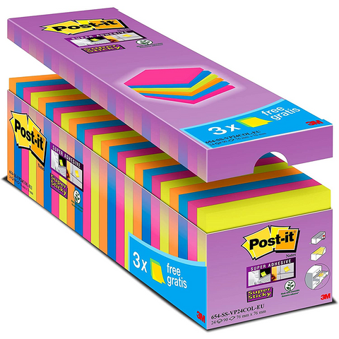 Post-It Notes 654-Suc Pack Of