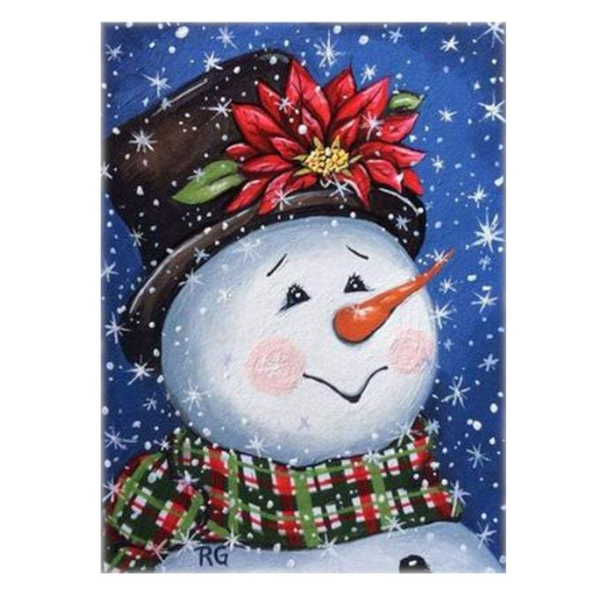 Posters Christmas Diamond Painting Kit Diy Craft Santa Claus Snowman Patterns Diamond Painting Kits