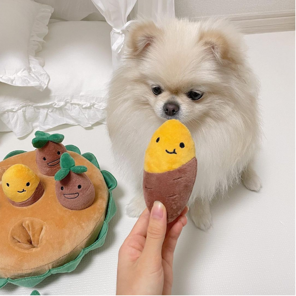 Potato Plush Toy Interactive Snuffle Mat Anti Boredom Dog Puppy Toys